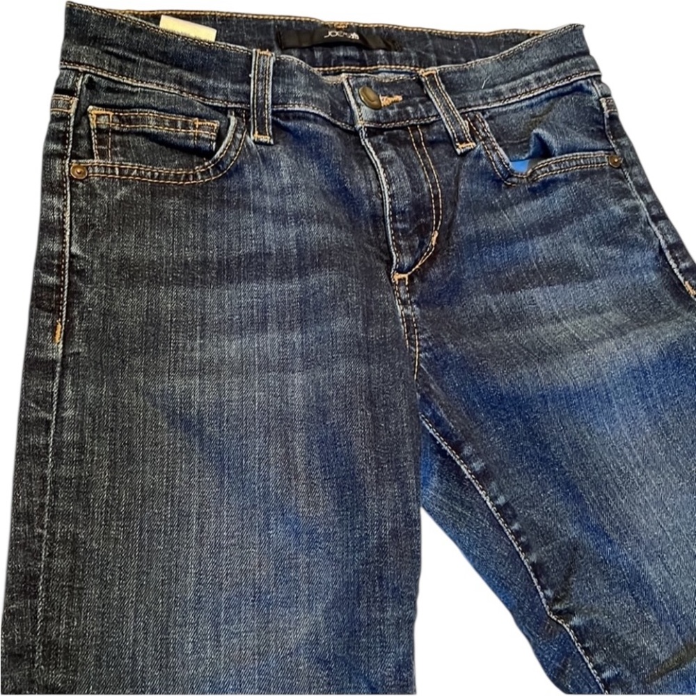 Joe’s Jeans  cropped with cuff jeans style # Matty like new washed no dryer